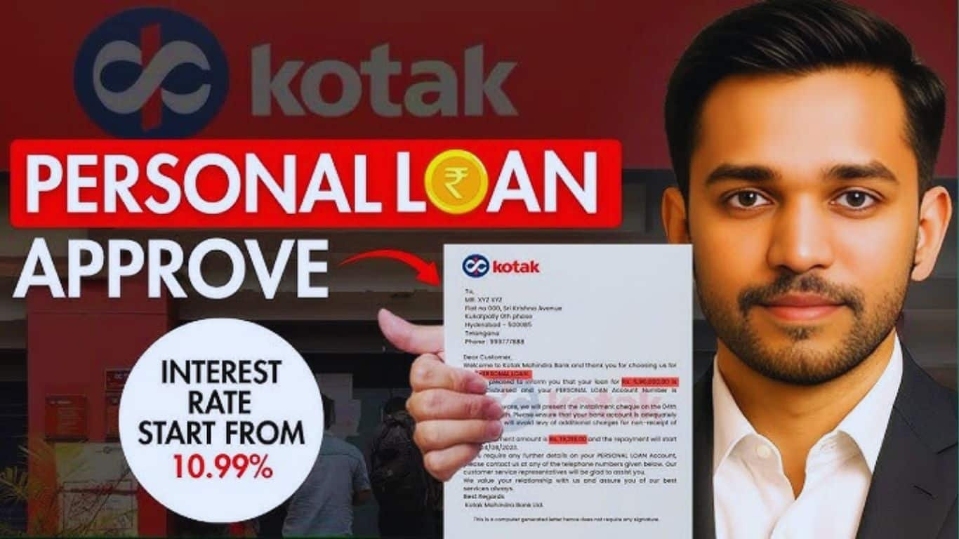 kotak bank loan apply