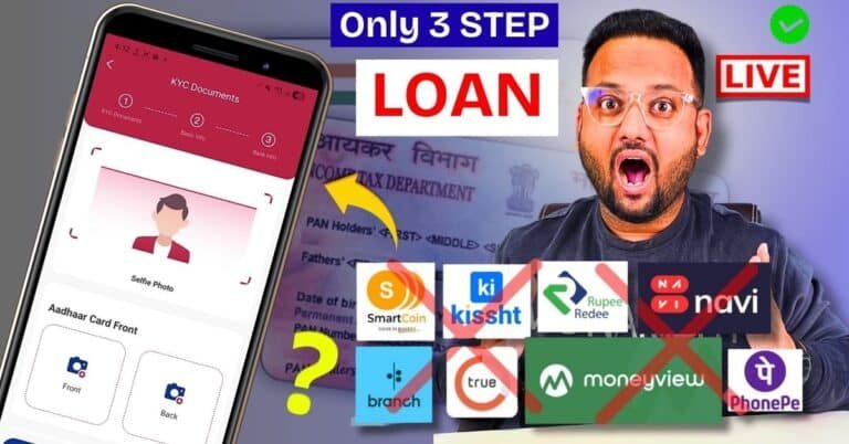 aadhar card pan card se loan app